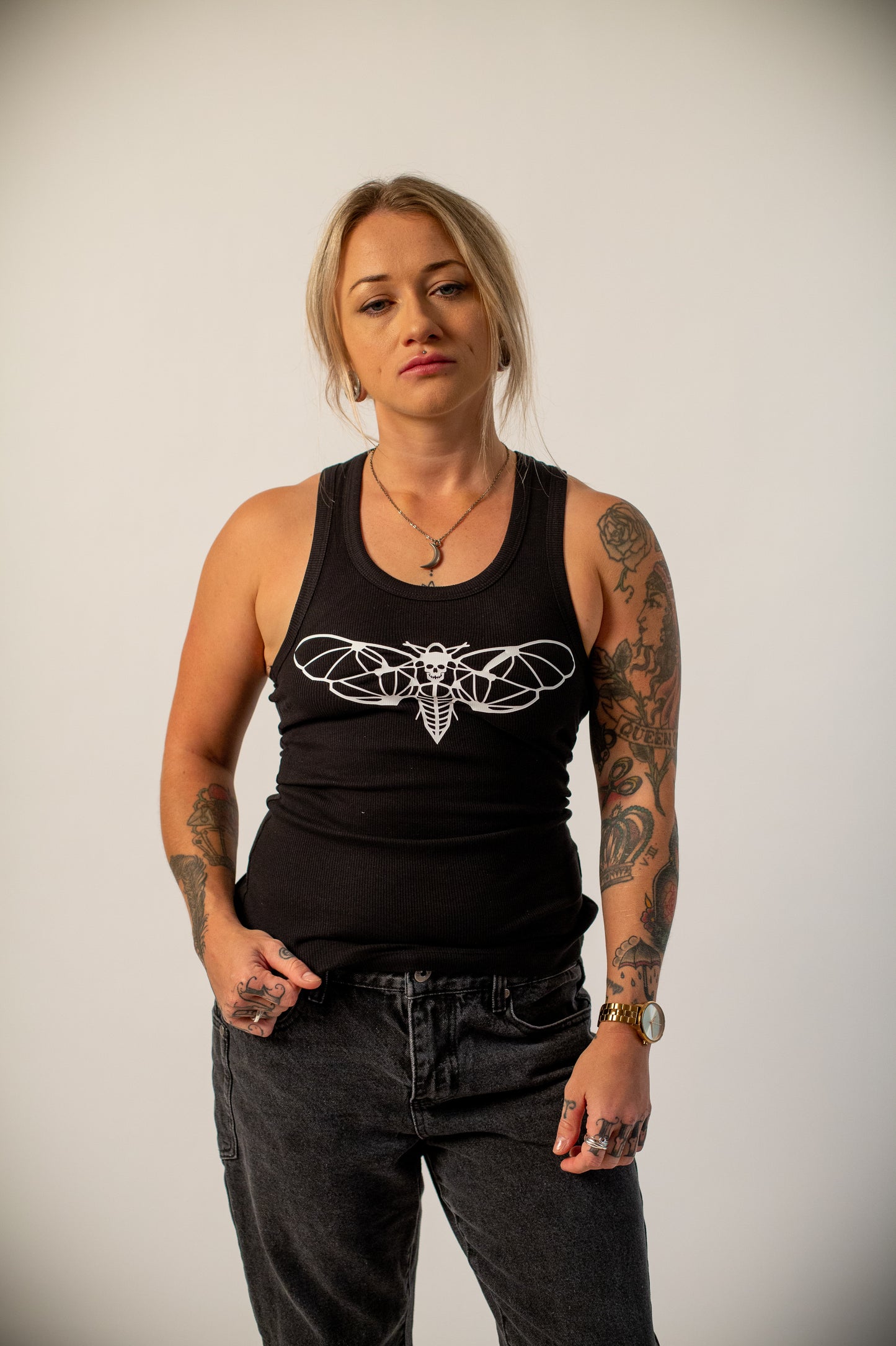 Fitted Racerback Tank Top